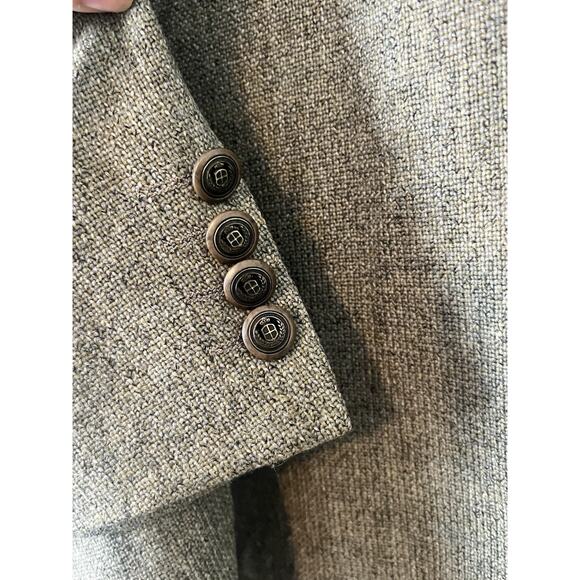 Ermenegildo Zegna Wool Cashmere Jacket •Men 42 S• Sport Coat Olive Green Blazer - Picture 5 of 11